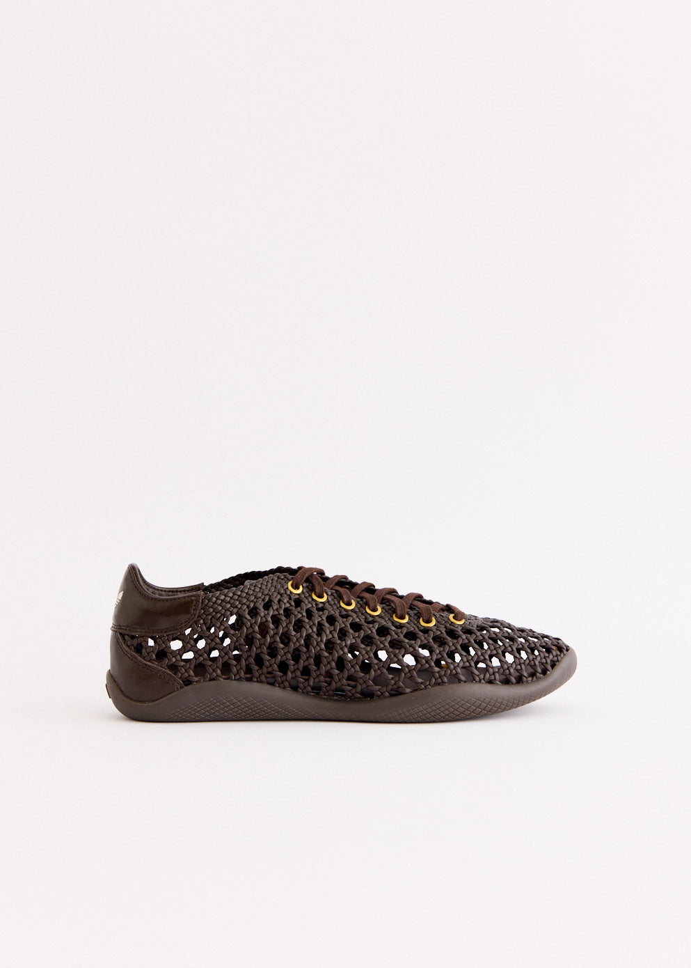x Wales Bonner Karintha Basketry 'Dark Brown' Sneakers