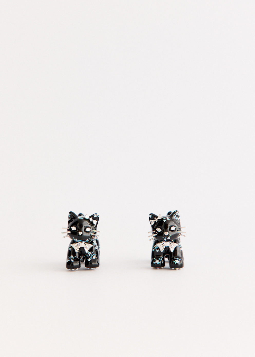 Split Kitten Earrings