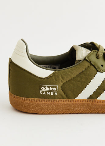 Samba OG 'Nylon Reflectivity - Focus Olive' Sneakers