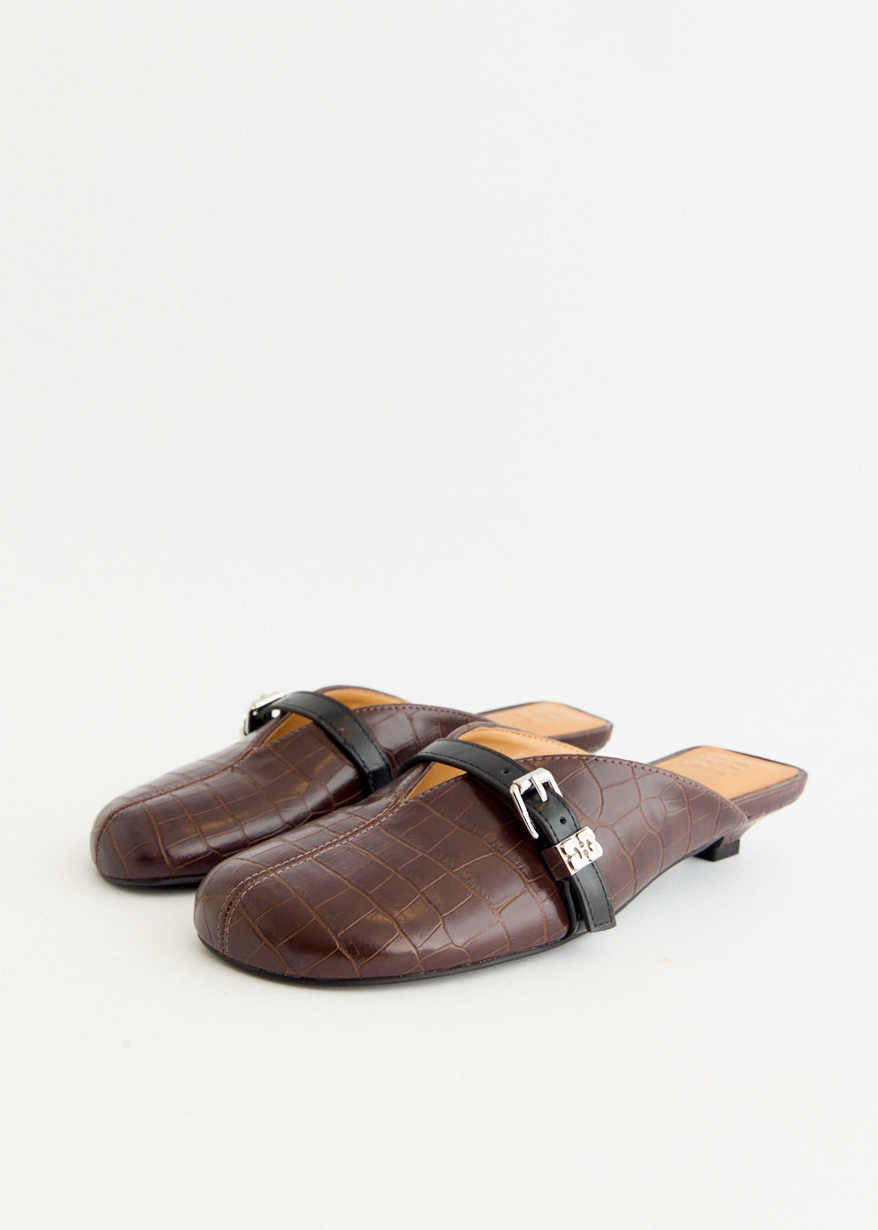Sue Kitten Heel Mules