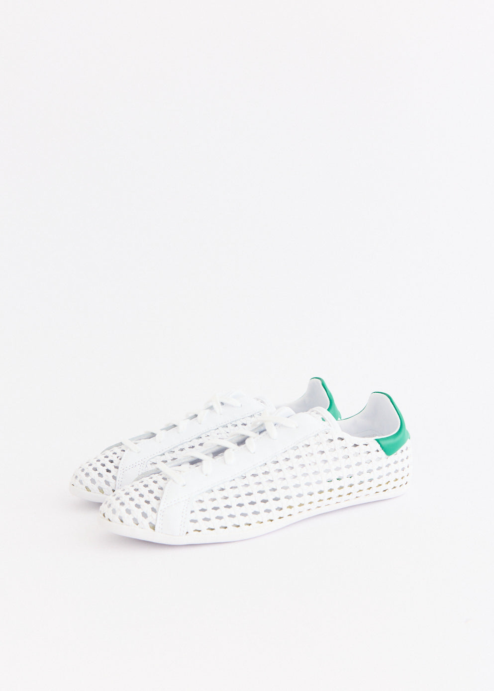 Women's Stan Smith Lo Pro Woven 'Cloud White' Sneakers