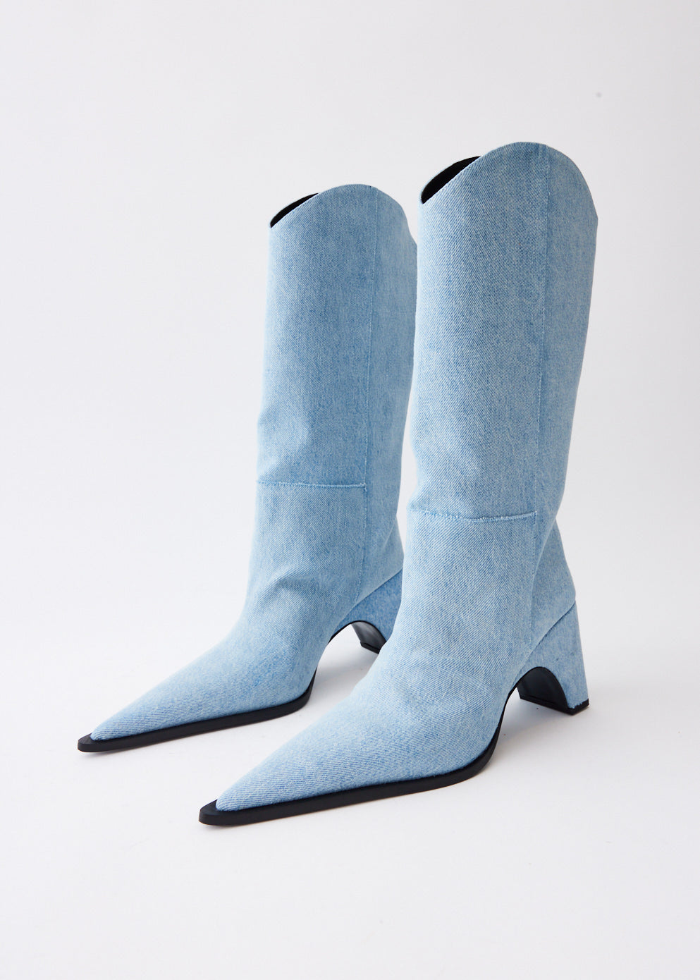 Denim Bridge Cowboy Boots