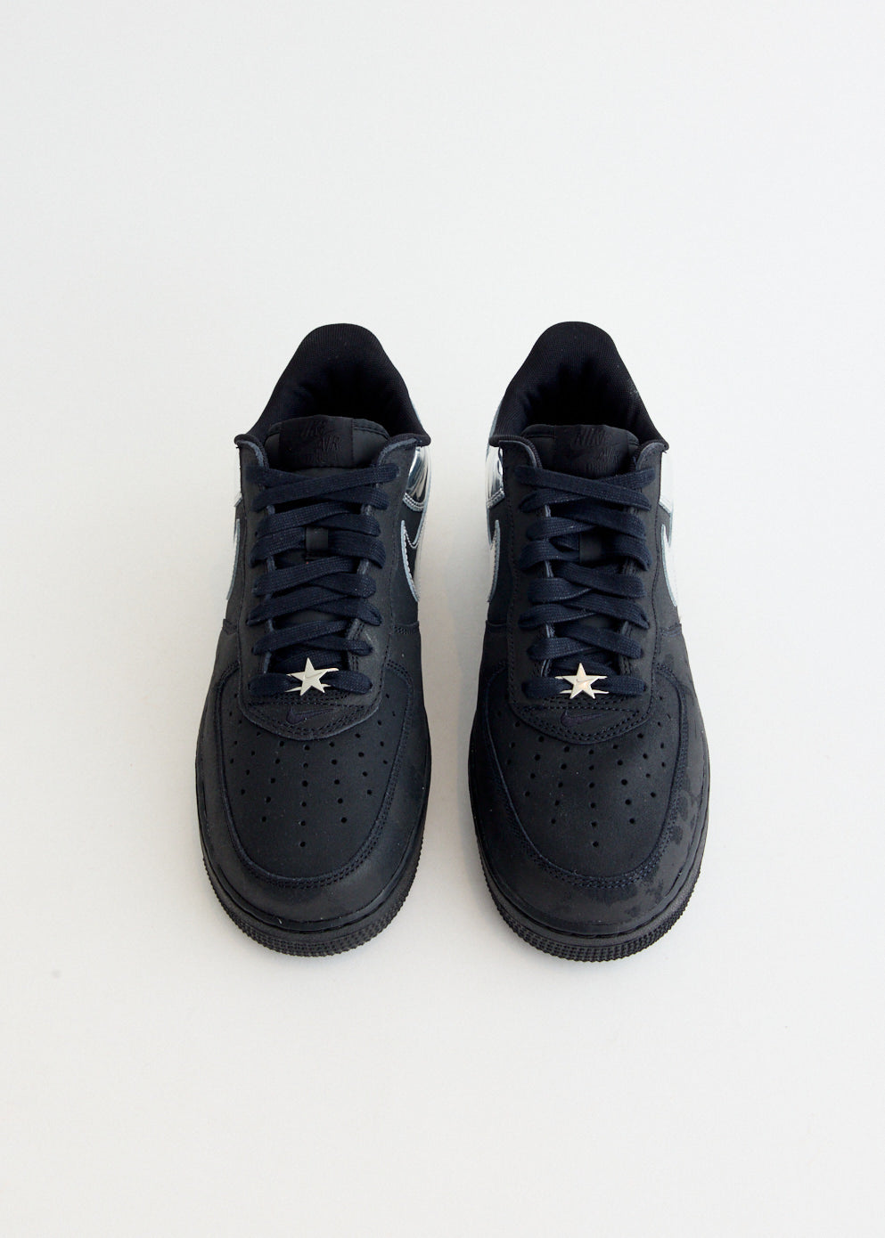 Air Force 1 Low Retro 'Black Chrome' Sneakers