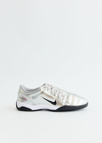 Total 90 'Metallic Silver Black' Sneakers