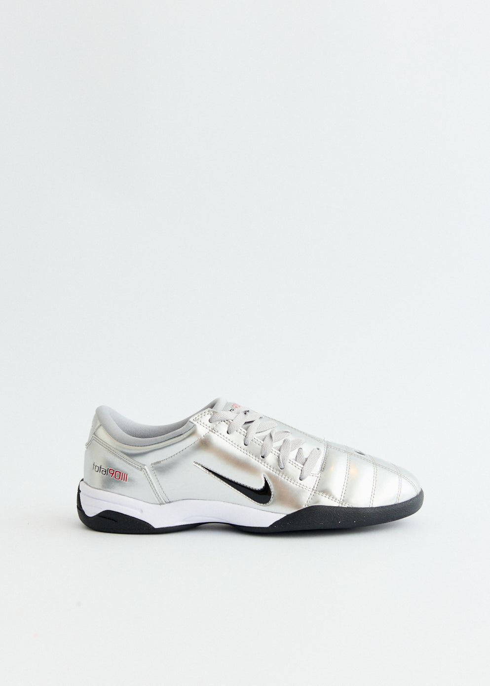 Total 90 'Metallic Silver Black' Sneakers