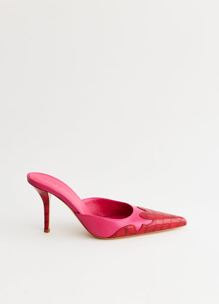 Gia Borghini Gia 25 Mule - Walnut – The Frankie Shop
