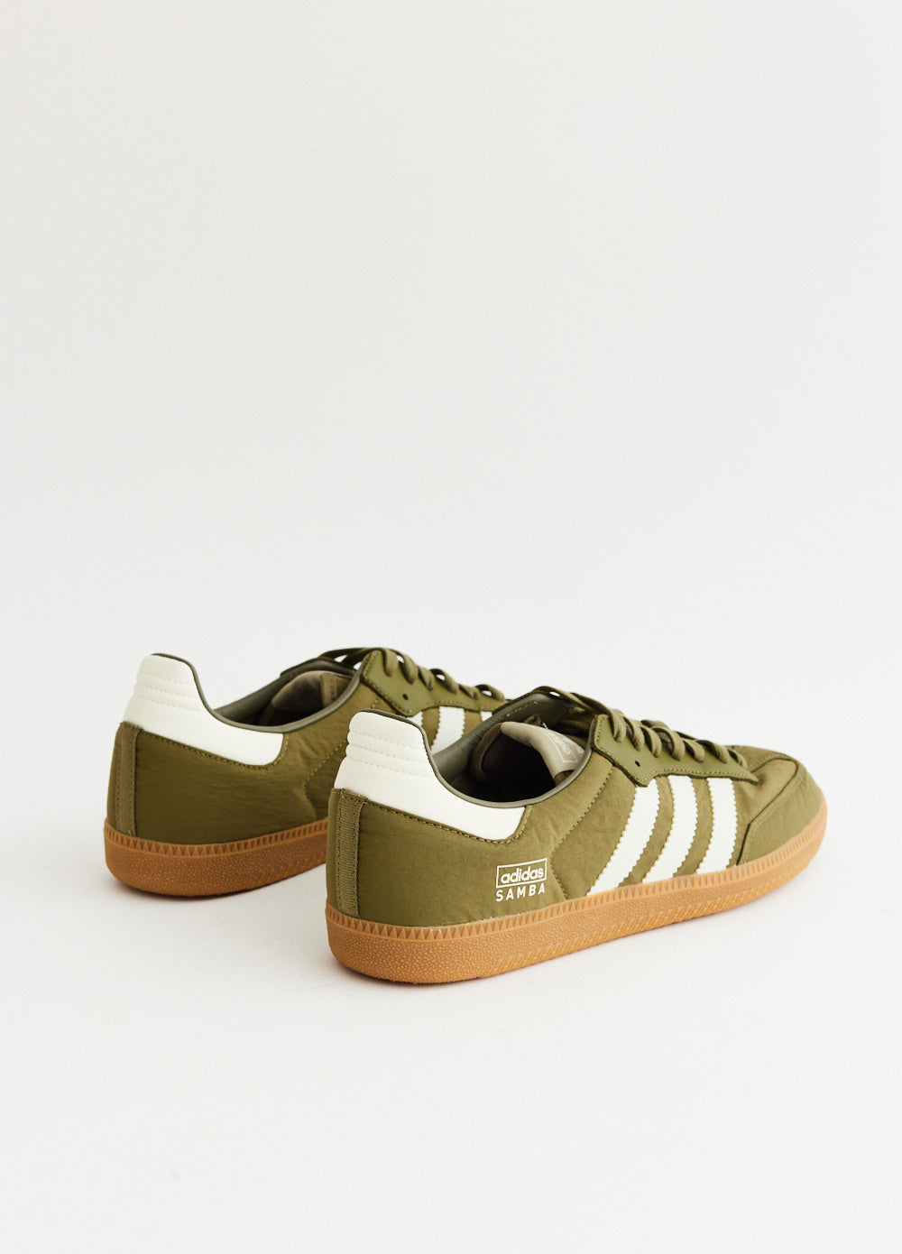 Samba OG 'Nylon Reflectivity - Focus Olive' Sneakers