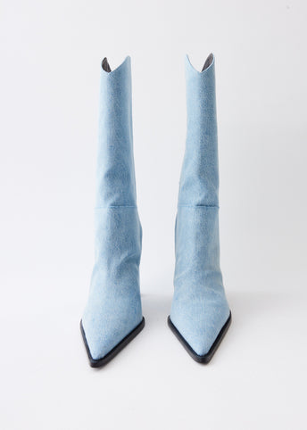 Denim Bridge Cowboy Boots