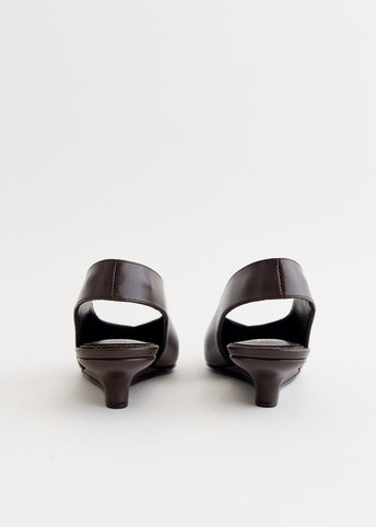 The Wedge-Heel Slingbacks