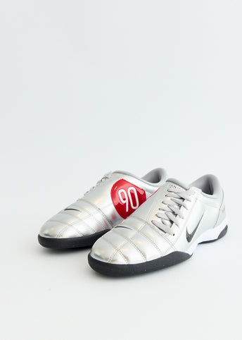 Total 90 'Metallic Silver Black' Sneakers