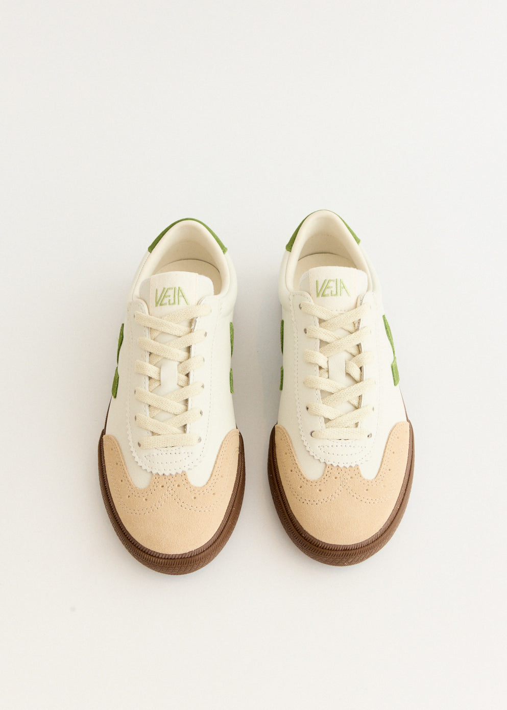 Volley 'White Kiwi Bark' Sneakers