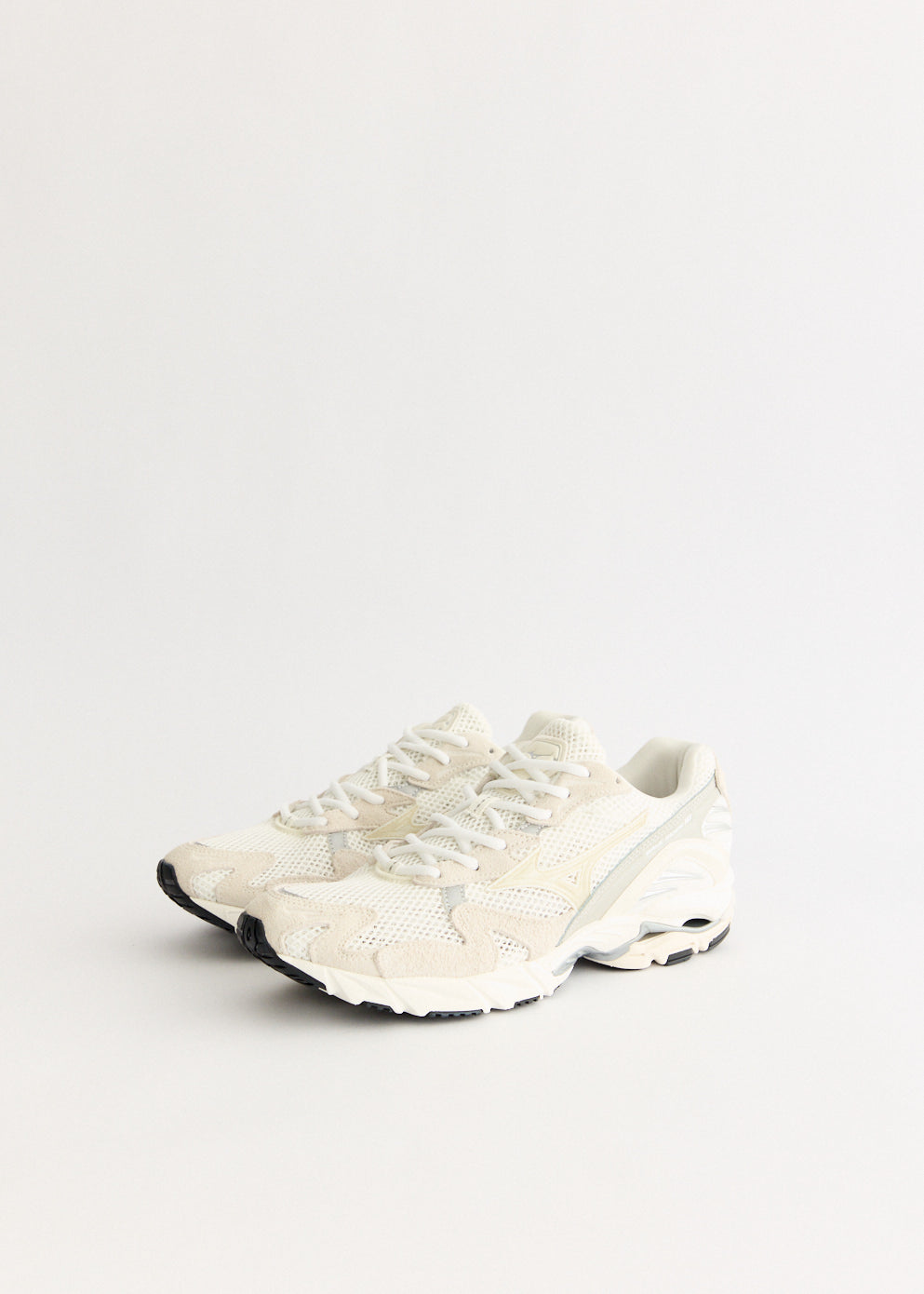 Wave Rider 10 'Snow White' Suede Sneakers