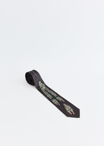 Silk Twill DOG-TEAM Tie