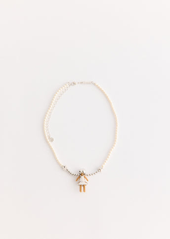 Middle Girl Beaded Braid Necklace