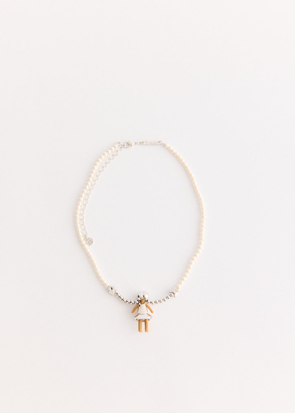 Middle Girl Beaded Braid Necklace