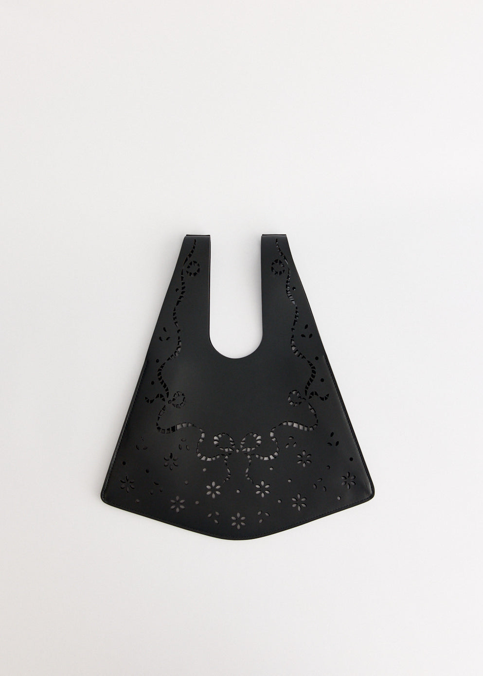 Mini Lasercut Lace Shopper Bag