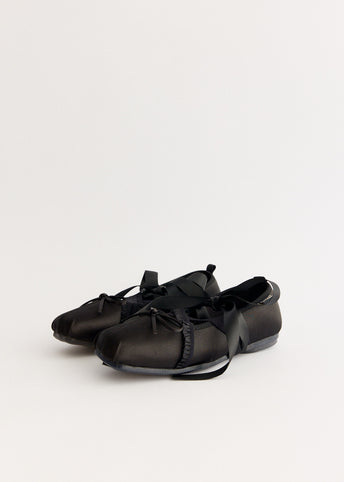 Banding Mary Jane Flats