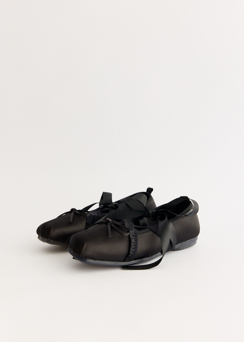 Banding Mary Jane Flats