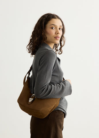 Belted Hobo Medium Bag