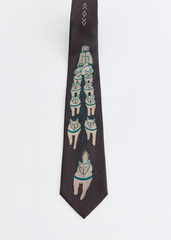 Silk Twill DOG-TEAM Tie