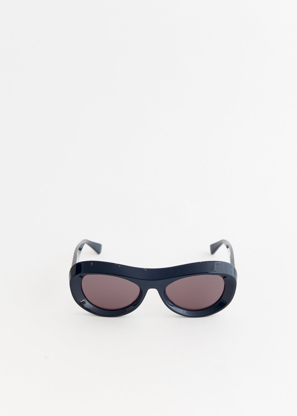 Moulded Round Acetate Sunglasses