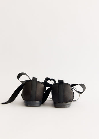 Banding Mary Jane Flats