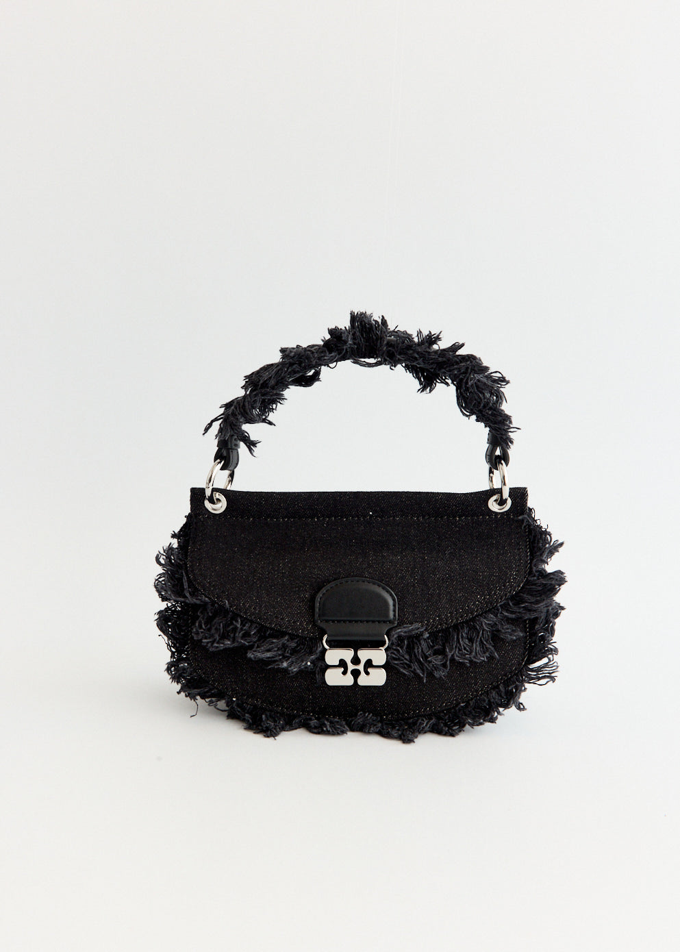 Denim Apo-G Mini Top Handle Bag