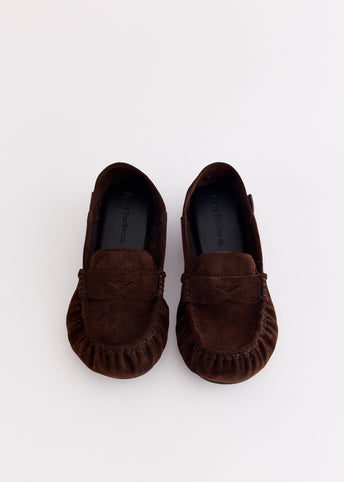 Bojan Folding Suede Loafers