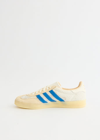 Gazelle Indoor 'Off White Focus Blue' Sneakers