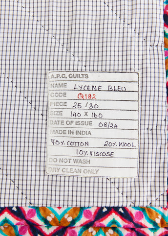Lycene Bleu Quilt
