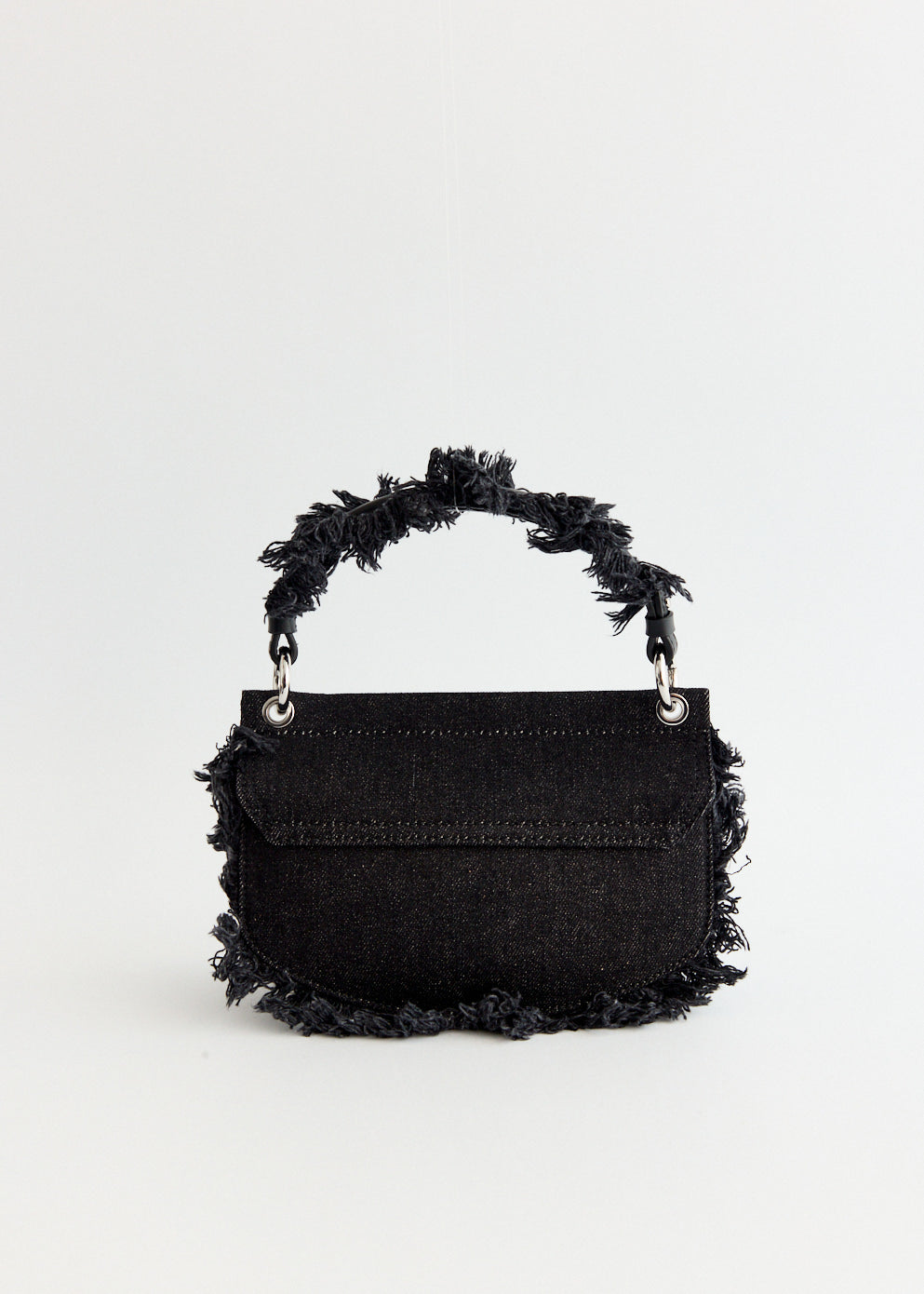 Denim Apo-G Mini Top Handle Bag