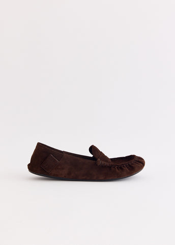 Bojan Folding Suede Loafers