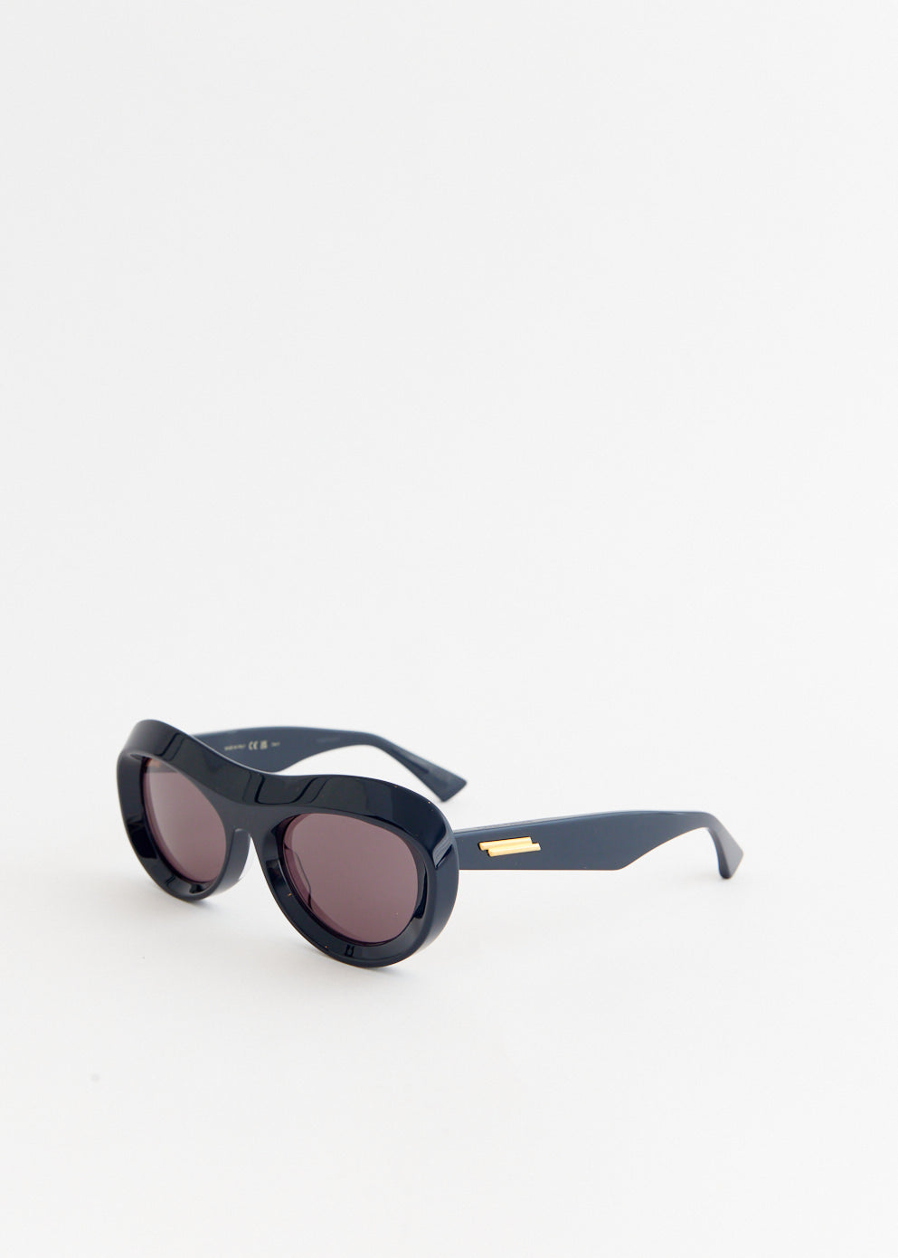 Moulded Round Acetate Sunglasses