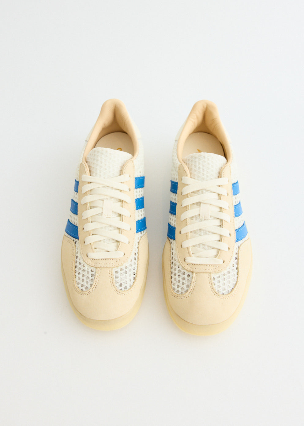 Gazelle Indoor 'Off White Focus Blue' Sneakers