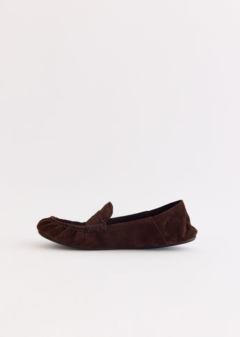 Bojan Folding Suede Loafers