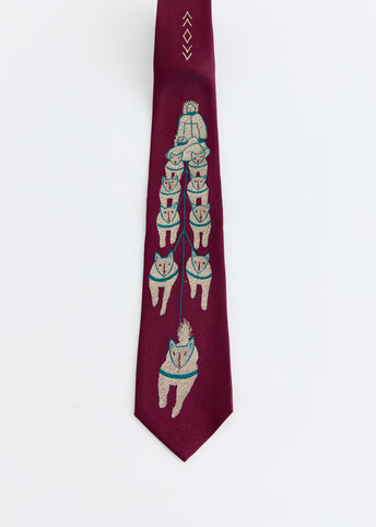 Silk Twill DOG-TEAM Tie