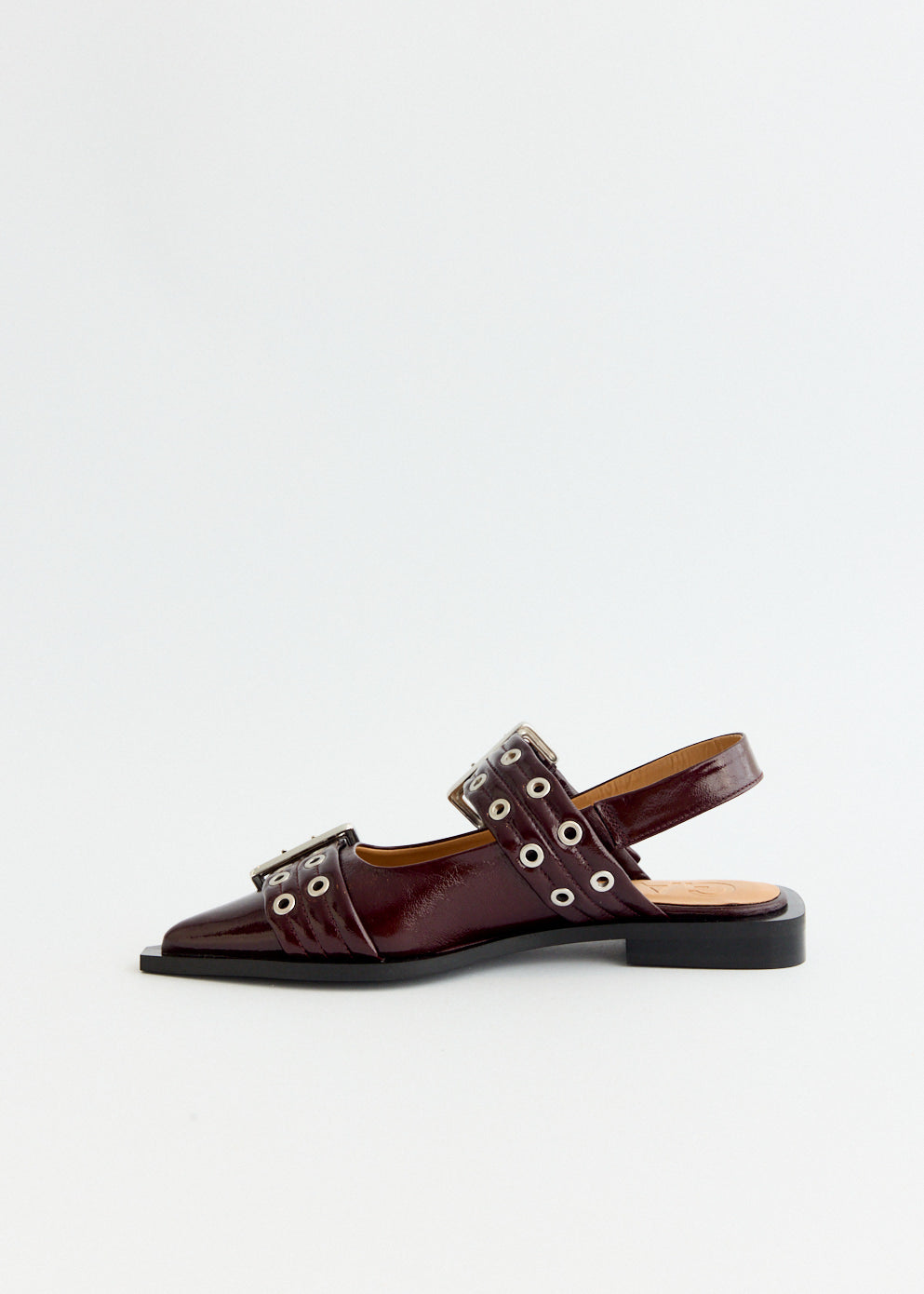 Feminine Buckle Ballerinas