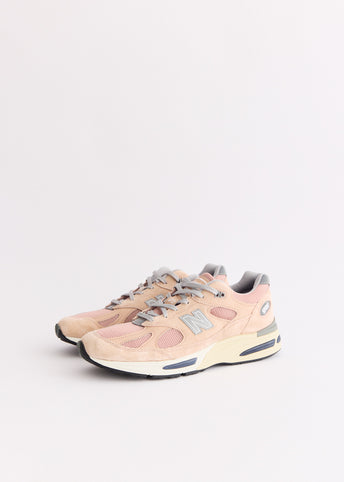 MADE in UK 991v2 'Mahogany Rose' Sneakers