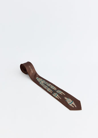Silk Twill DOG-TEAM Tie