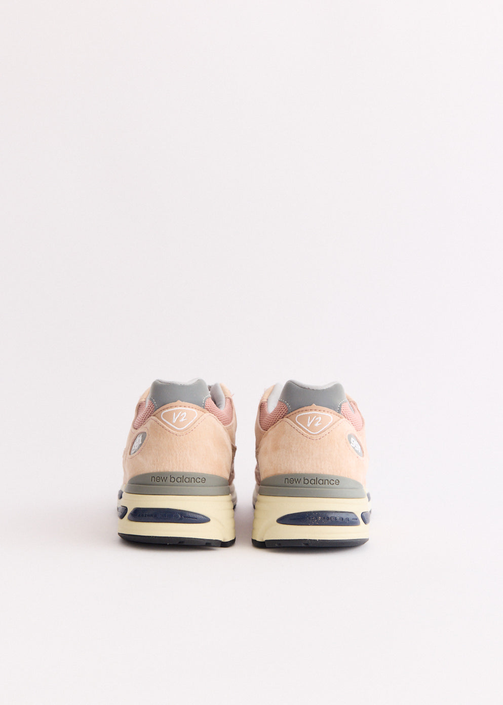 MADE in UK 991v2 'Mahogany Rose' Sneakers