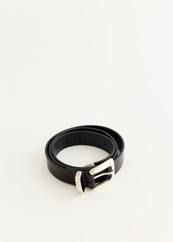 Simple Square Buckle Belt