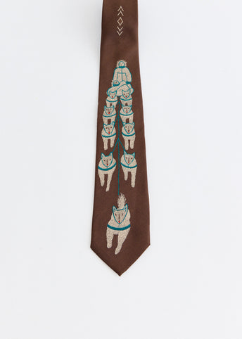 Silk Twill DOG-TEAM Tie