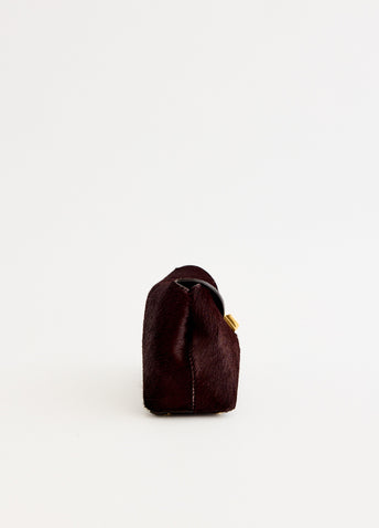 Mini T-Lock Pony Hair Clutch