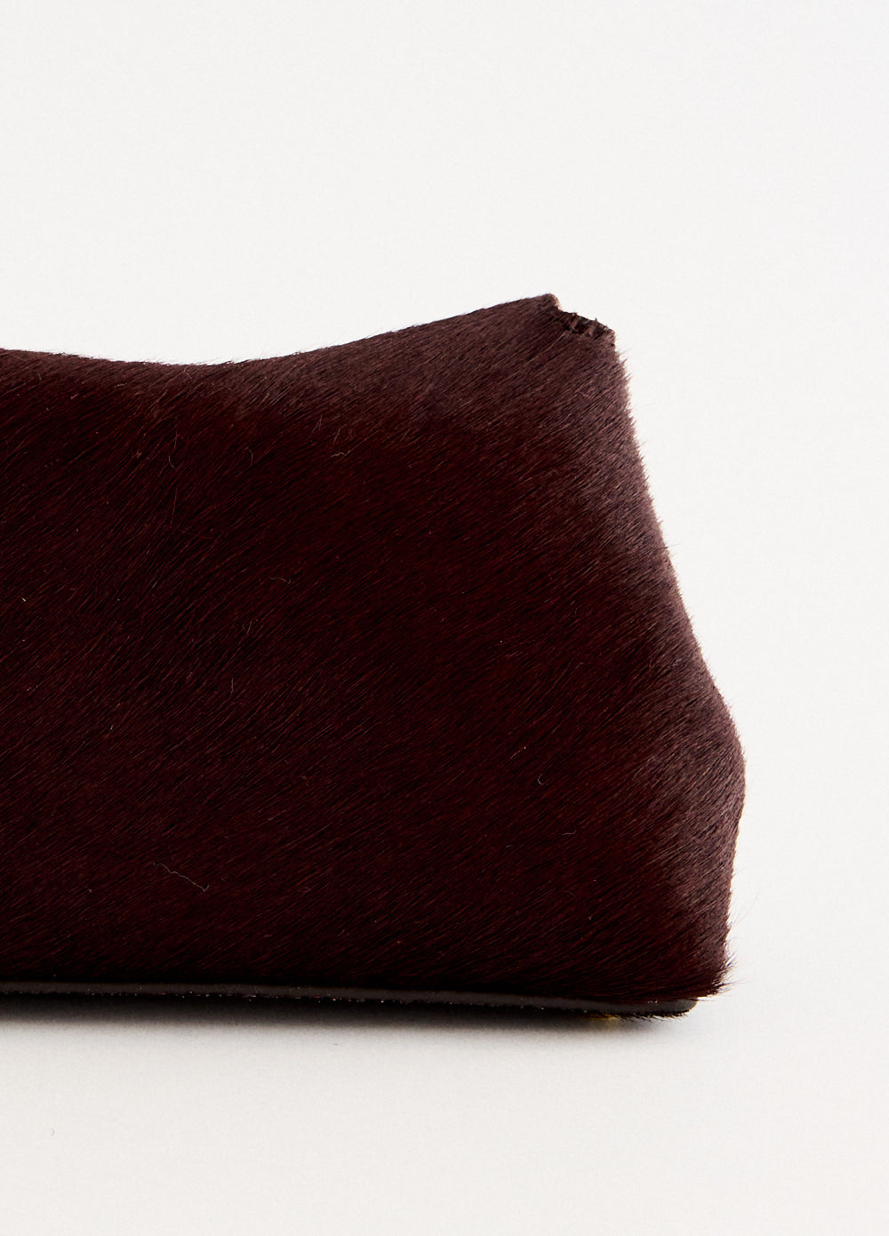 Mini T-Lock Pony Hair Clutch