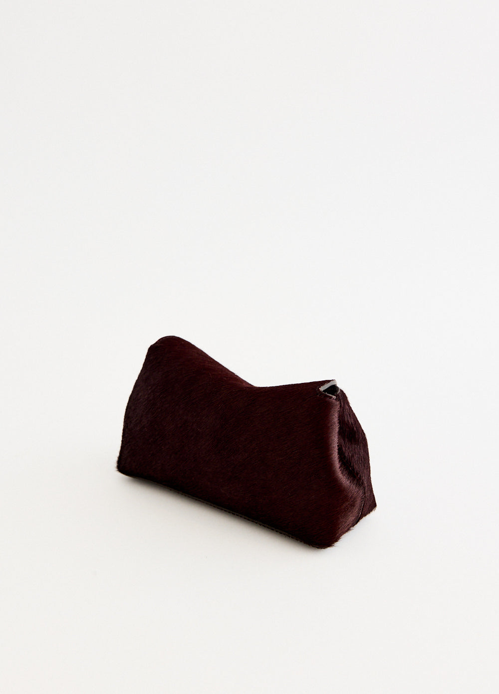 Mini T-Lock Pony Hair Clutch
