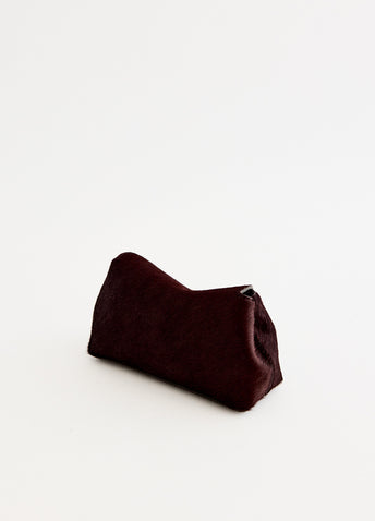 Mini T-Lock Pony Hair Clutch