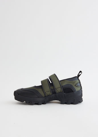 Performance Velcro Mary Jane Ballerina Shoes