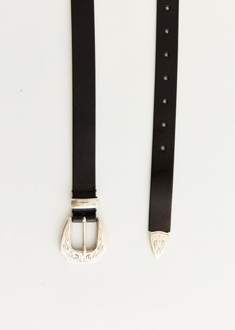 Engraved Western Belt