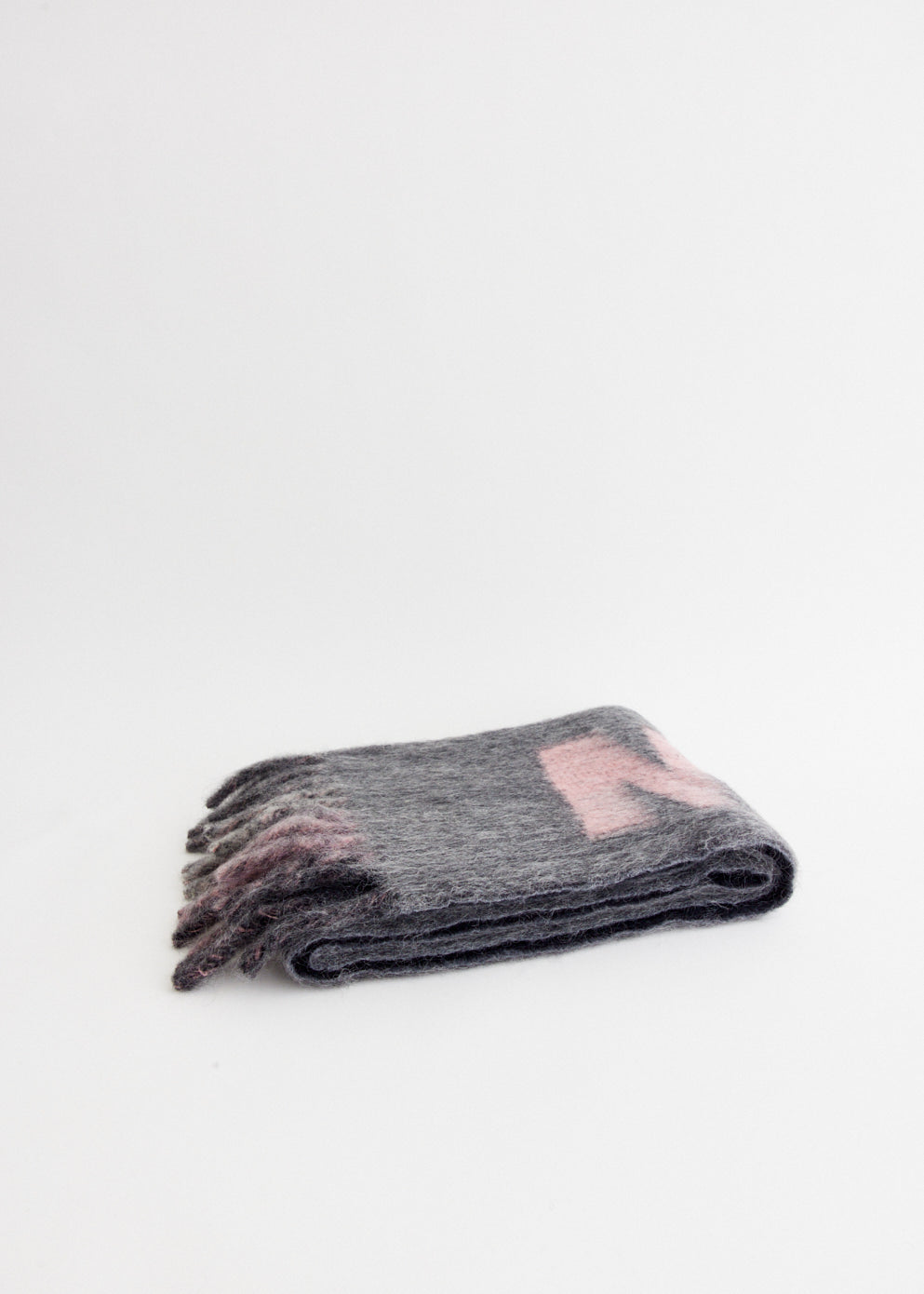 Mohair And Wool Scarf