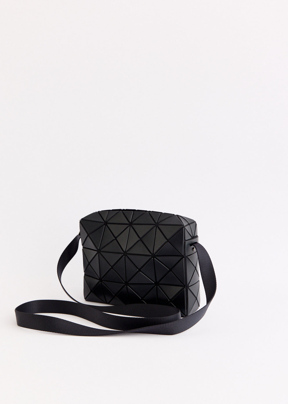 Large Cuboid Matte Shoulder Bag